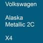 Preview: Volkswagen, Alaska Metallic 2C, X4.